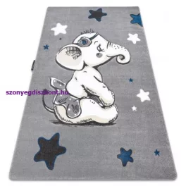   Kab. PETIT szőnyeg ELEPHANT ELEFÁNT CSILLAG szürke 120x170 cm