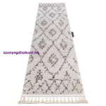Kab. Szőnyeg, futószőnyeg BERBER FEZ krém -60x250 cm