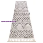 Kab. Szőnyeg, futószőnyeg BERBER RABAT krém -60x300 cm