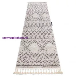 Kab. Szőnyeg, futószőnyeg BERBER RABAT krém -60x300 cm