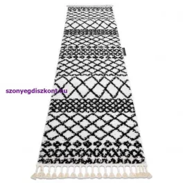 Kab. Szőnyeg, futószőnyeg BERBER SAFI fehér -70x250 cm