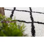 Kab. Szőnyeg, futószőnyeg BERBER CROSS fehér -80x300 cm