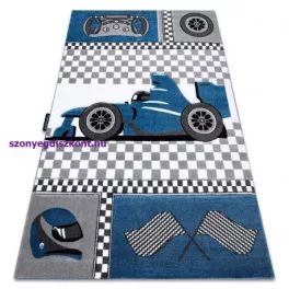 Kab. PETIT szőnyeg RACE FORMULA 1 AUTÓ kék 240x330 cm
