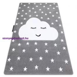Kab. PETIT szőnyeg CLOUD FELHŐ CSILLAG szürke 120x170 cm