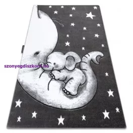   Kab. PETIT szőnyeg TRUMPET TROMBITA ELEFÁNT CSILLAG szürke 160x220 cm