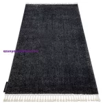 Kab. Szőnyeg BERBER 9000 szürke Rojt shaggy 80x150 cm