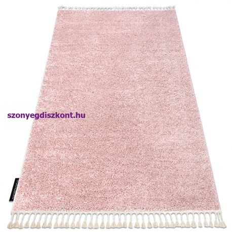 Szőnyeg BERBER 9000 rózsaszín Rojt shaggy 80x150 cm