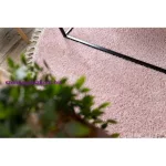 Kab. Szőnyeg BERBER 9000 kör rózsaszín Rojt shaggy kör 160 cm