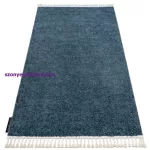 Kab. Szőnyeg BERBER 9000 kék Rojt shaggy 200x290 cm