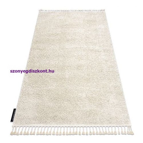 Szőnyeg BERBER 9000 krém Rojt shaggy 200x290 cm