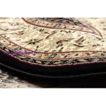 Kab. Royal szőnyeg kör adr 521 fekete  kör 120 cm