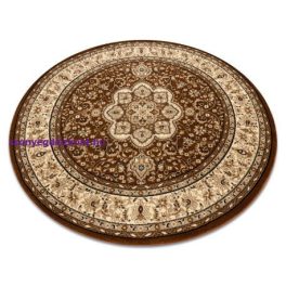 Kab. Royal szőnyeg kör adr 521 barna kör 150 cm
