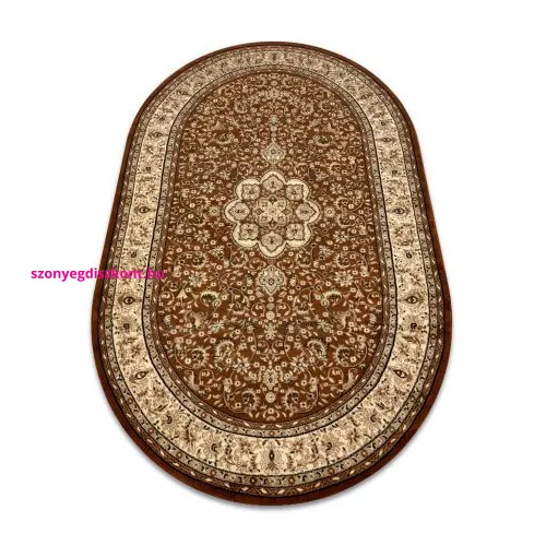Kab. Royal szőnyeg ovális adr 521 barna 150x250 cm