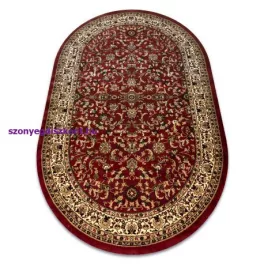 Kab. Royal szőnyeg ovális adr 1745 bordó 150x250 cm
