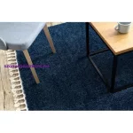 Kab. Szőnyeg BERBER 9000 sötétkék Rojt shaggy 180x270 cm