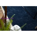 Kab. Szőnyeg BERBER 9000 sötétkék Rojt shaggy 200x290 cm