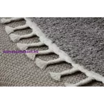 Kab. Szőnyeg BERBER 9000 kör barna Rojt shaggy kör 120 cm