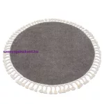 Kab. Szőnyeg BERBER 9000 kör barna Rojt shaggy kör 160 cm