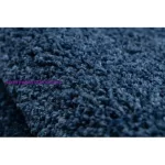 Kab. Szőnyeg BERBER 9000 kör sötétkék Rojt shaggy kör 160 cm