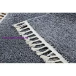 Kab. Szőnyeg BERBER 9000 világos szürke Rojt shaggy 120x170 cm