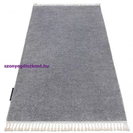   Kab. Szőnyeg BERBER 9000 világos szürke Rojt shaggy 140x190 cm