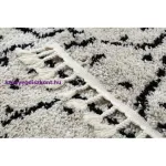 Kab. Szőnyeg, futószőnyeg TETUAN B751 cikcakk krém -70x250 cm