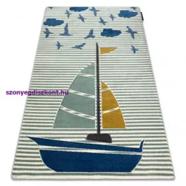Kab. PETIT szőnyeg SAIL hajó, vitorlás zöld 240x330 cm