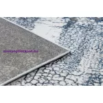 Kab. Modern DE LUXE 528 Absztrakció - krém / sötétkék 120x170 cm szőnyeg