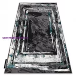Kab. Modern DE LUXE 619 - szürke / zöld 120x170 cm szőnyeg
