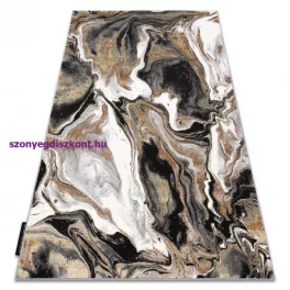   Kab. Modern DE LUXE 622 Absztrakció - krém / arany 120x170 cm szőnyeg