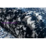 Kab. Modern DE LUXE 528 Absztrakció - krém / sötétkék 140x190 cm szőnyeg