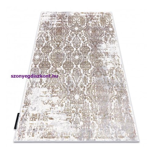 Modern DE LUXE 2081 vintage - arany / krém 160x220 cm szőnyeg