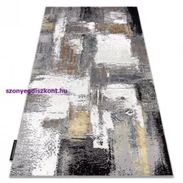   Kab. Modern DE LUXE 633 Absztrakció - krém / arany 200x290 cm szőnyeg