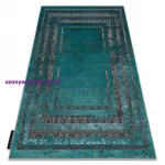 Kab. Modern DE LUXE 1516 vintage - zöld / antracit 160x220 cm szőnyeg