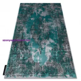   Kab. Modern DE LUXE 6754 Absztrakció - zöld / szürke 160x220 cm szőnyeg