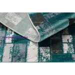 Kab. Modern DE LUXE 6768 Geometriai - zöld / antracit 240x330 cm
