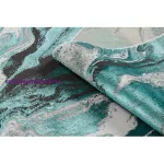 Kab. Modern DE LUXE 622 Absztrakció - zöld / antracit 240x330 cm