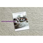 Kab. Szőnyeg BERBER 9000 square krém Rojt shaggy 120x120 cm