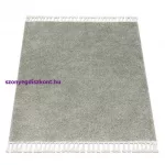 Kab. Szőnyeg BERBER 9000 square zöld Rojt shaggy 120x120 cm