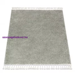   Kab. Szőnyeg BERBER 9000 square zöld Rojt shaggy 120x120 cm