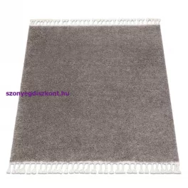   Kab. Szőnyeg BERBER 9000 square barna Rojt shaggy 120x120 cm
