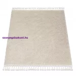 Kab. Szőnyeg BERBER 9000 square krém Rojt shaggy 160x160 cm