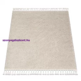   Kab. Szőnyeg BERBER 9000 square krém Rojt shaggy 160x160 cm