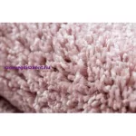 Kab. Szőnyeg BERBER 9000 square rózsaszín Rojt shaggy 160x160 cm