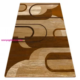   Kab. Royal szőnyeg HE405 Geometriai - barna / krém 150x230 cm