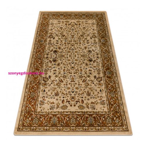 Royal szőnyeg E0176 Keret - bézs / barna 180x270 cm