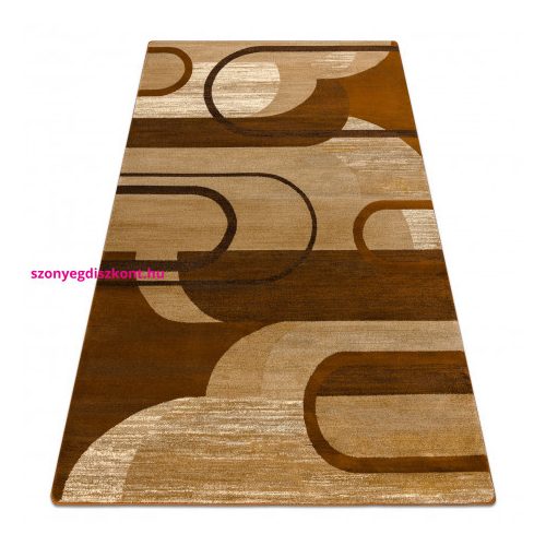 Royal szőnyeg HE405 Geometriai - barna / krém 180x270 cm