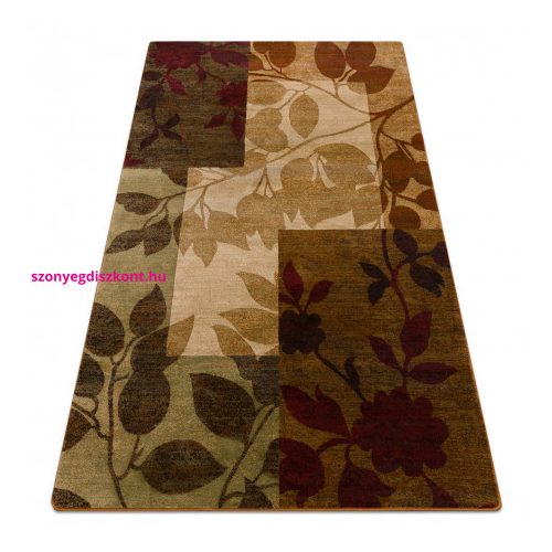Royal szőnyeg 5282 Levelek - bézs / zöld 250x350 cm