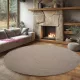Ay. Helix modern kör szőnyeg 200 x 200 cm 2200 bézs