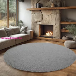 Ay. Helix modern kör szőnyeg 120 x 120 cm 2200 ezüst